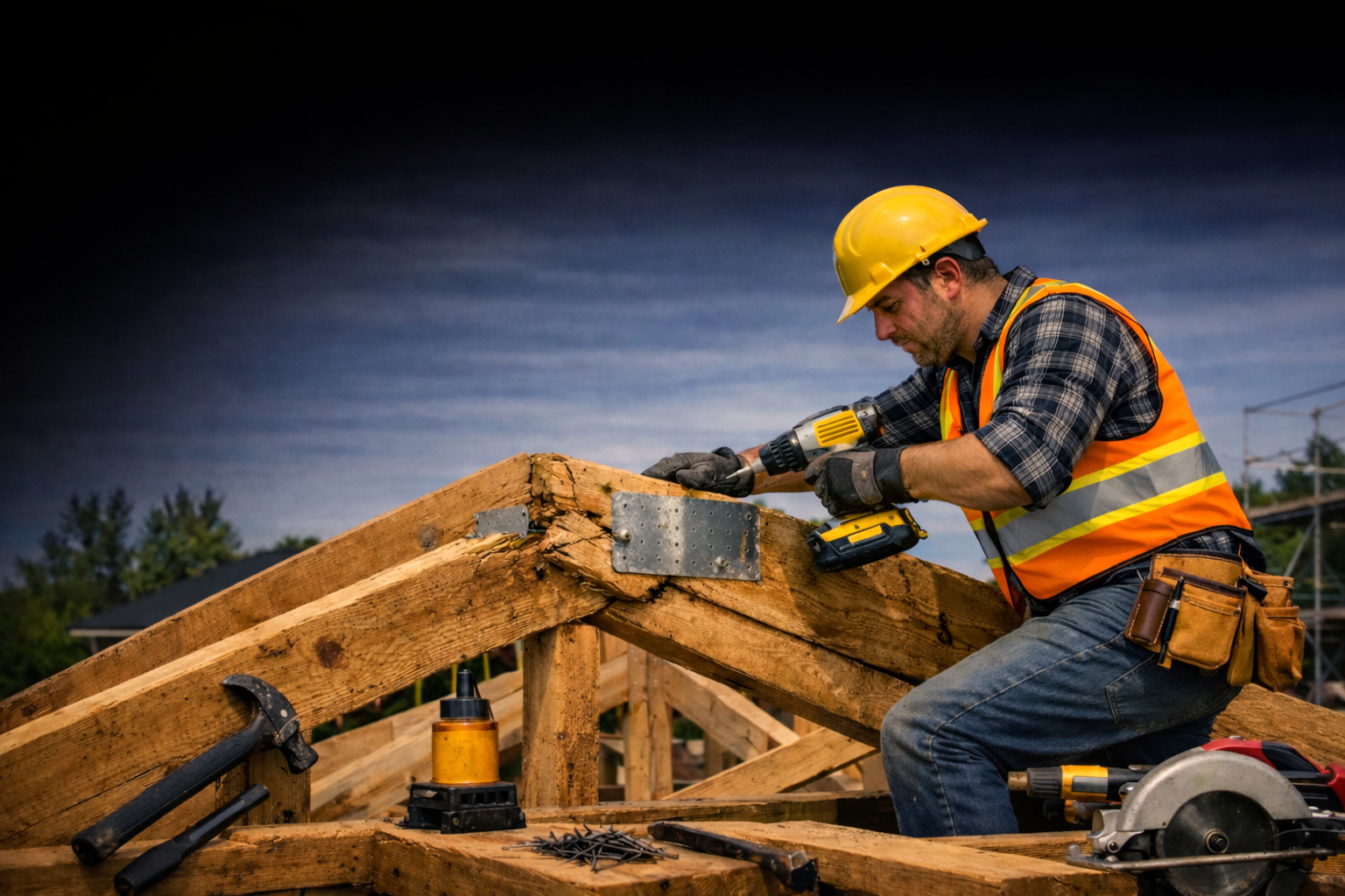 Wood Truss Repairs
